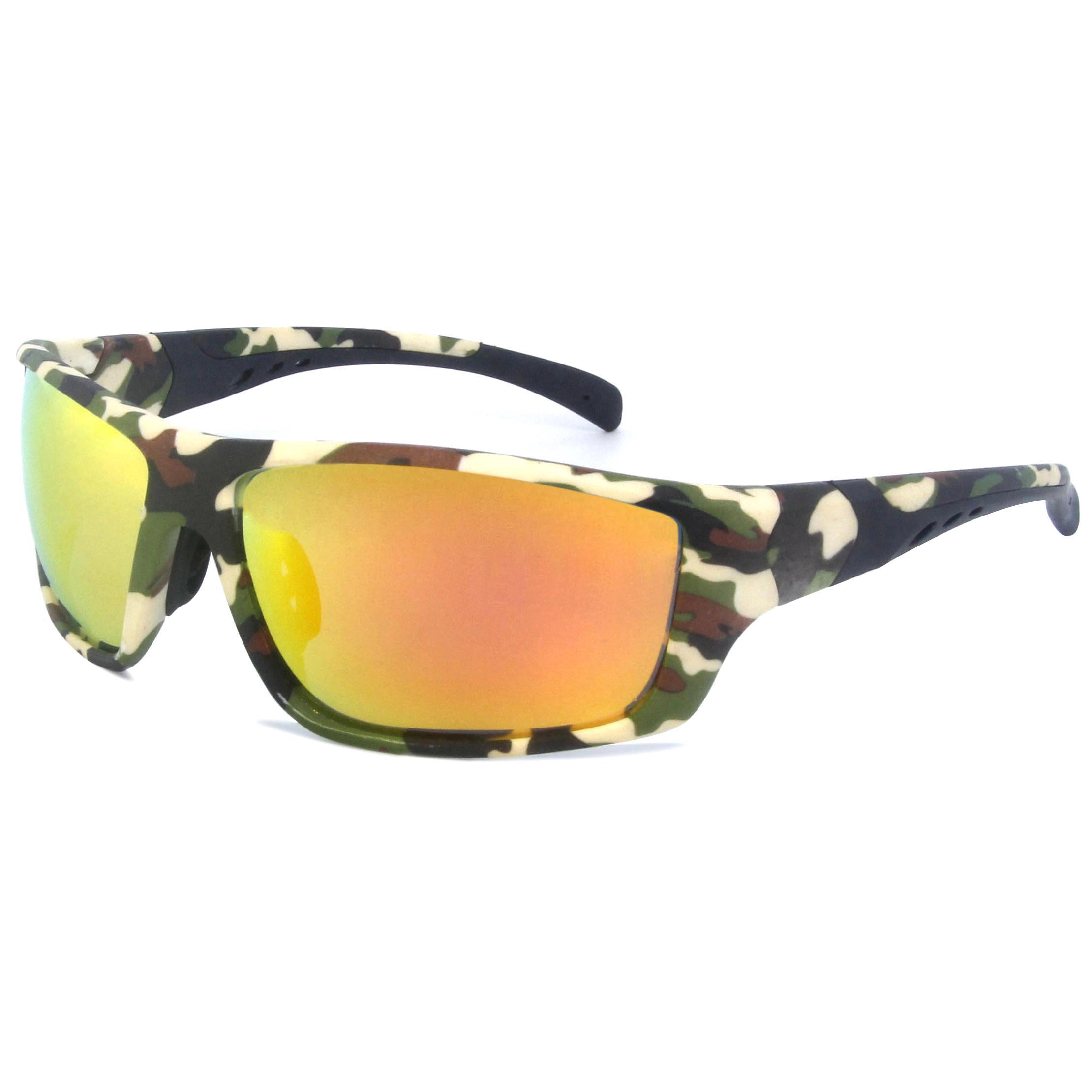 EUGENIA OEM Fashion Style with uv400 mirror lens Camo Men sunglasses 1