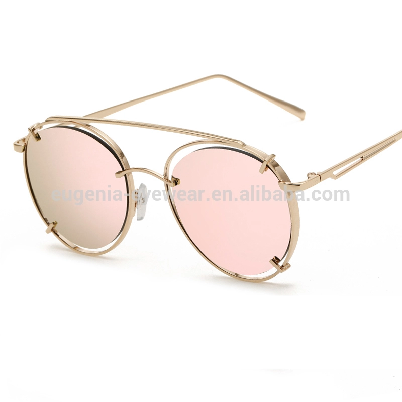 EUGENIA special design free sample good quality cool metal frame sunglasses polarized lenses 1