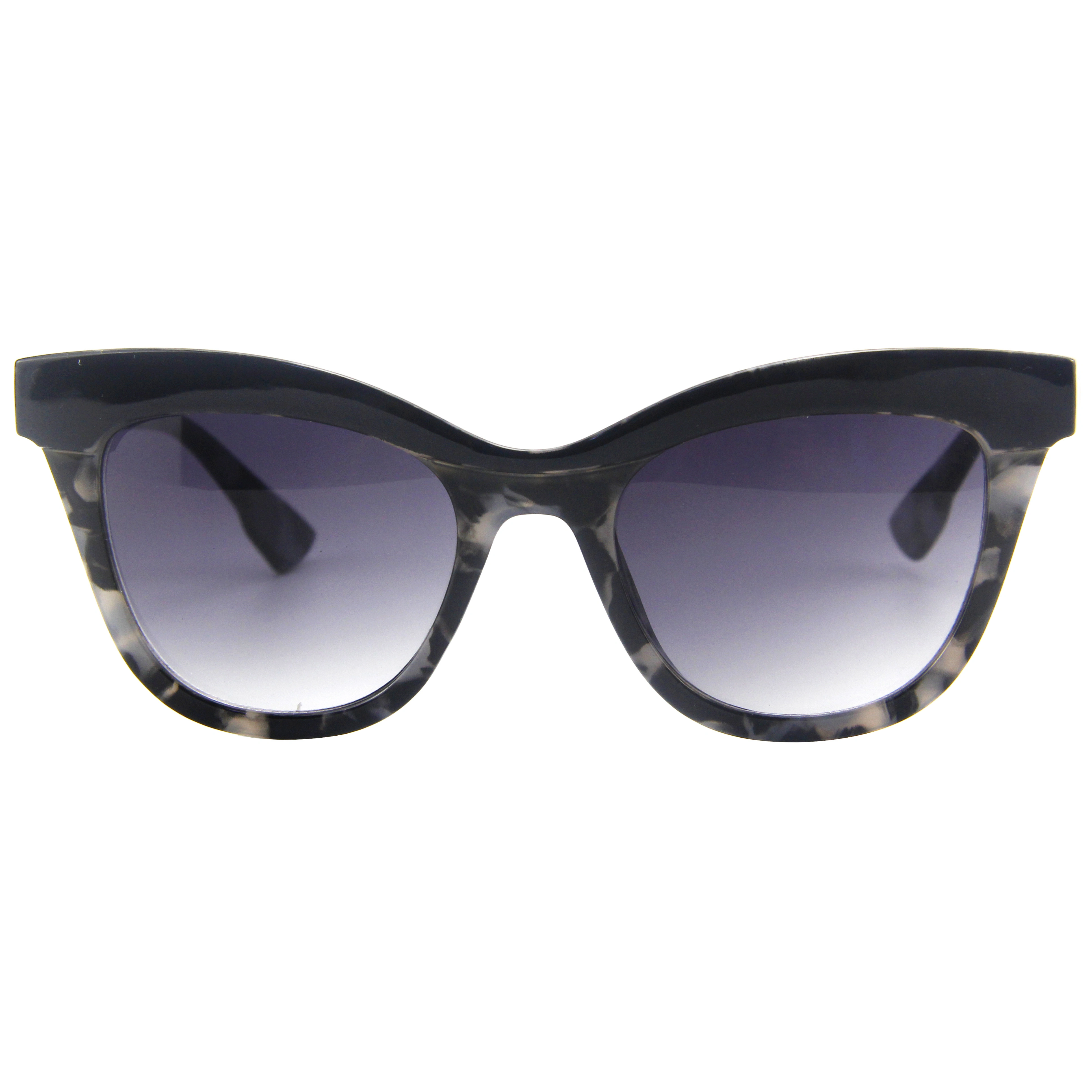 EUGENIA True Polish Colors Black Leopard Print Mirror Polarized Oculos De Sol Sunglasses For Women 1