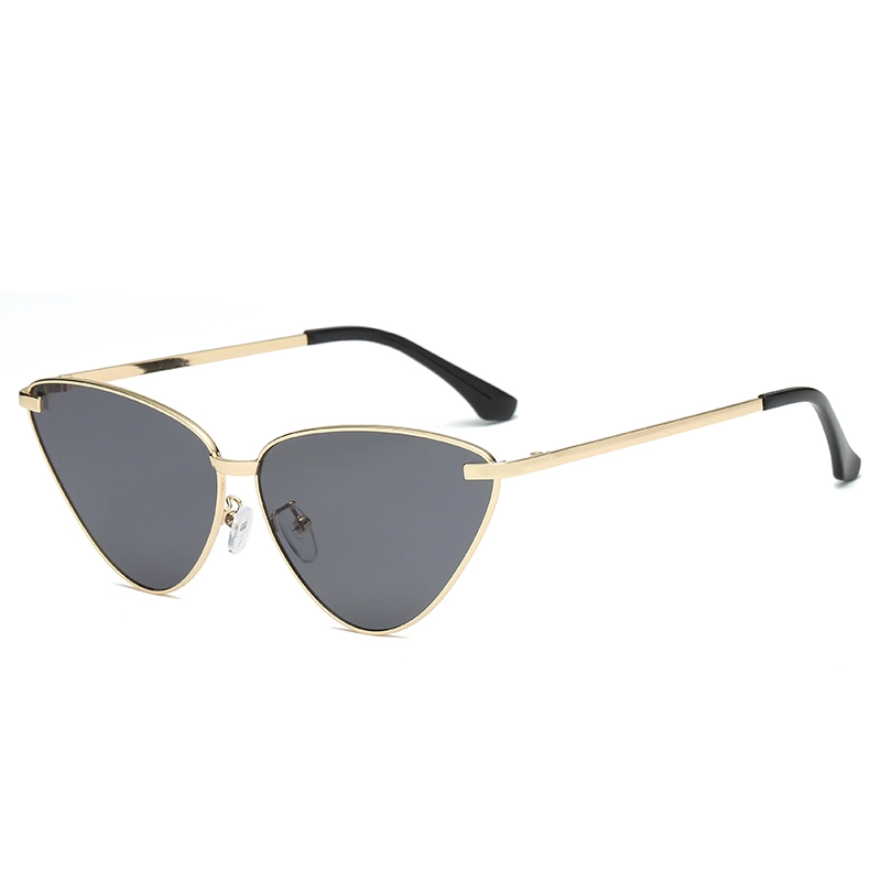 EUGENIA metal custom novelty sunglasses colorful women trendy cat eye sunglasses 1