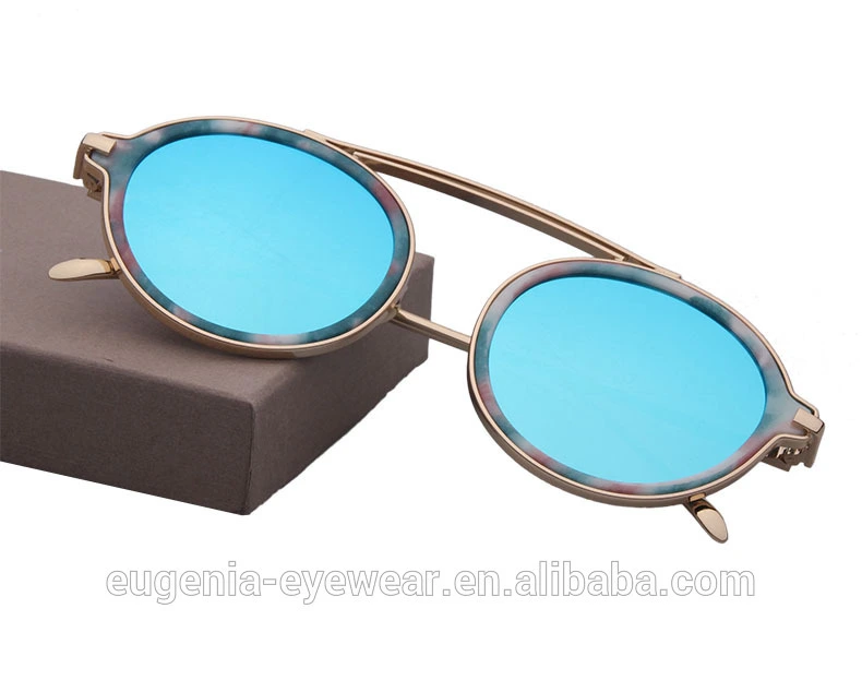 Factory wholesale 2020 promotional small round sunglasses for man or woman 1