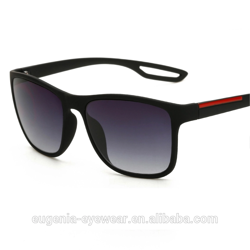 EUGENIA fashion men square frame polarized sunglasses with custom serves like color and logo 1
