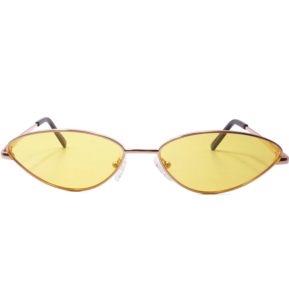 EUGENIA Funky Fashion Women Sunglasses Metal Polarized Small Shape Street Punk Sun Glasses 1