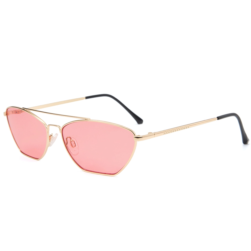 EUGENIA 2020 Classic Retro Steampunk Women GlassesMetal Frame Clear Lens Tinted Sun Sunglasses 1