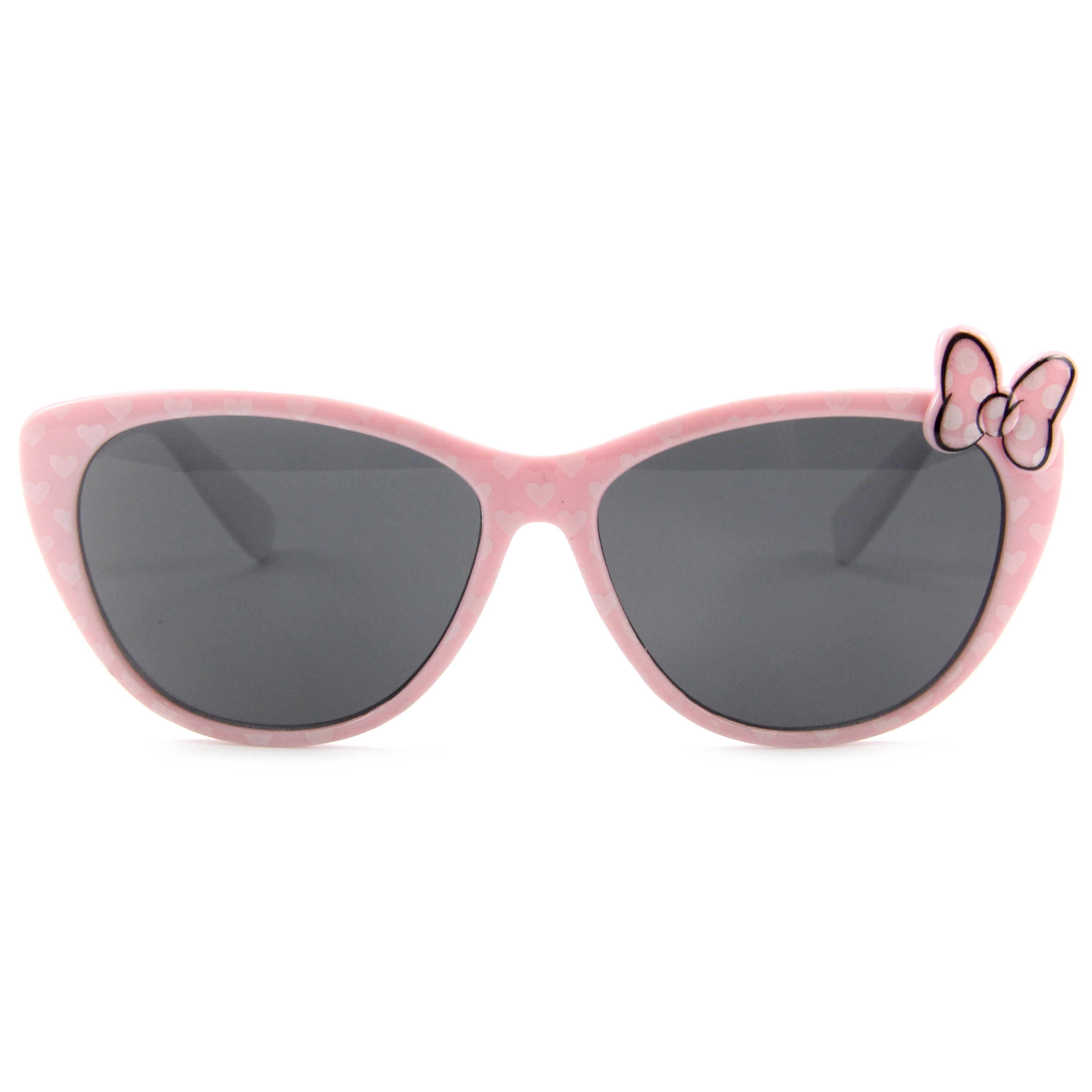 EUGENIA 2021 Wholesale Cute Kids Sunglasses Lovely Bows Cat Frame Girls bowknotSun Glasses 1