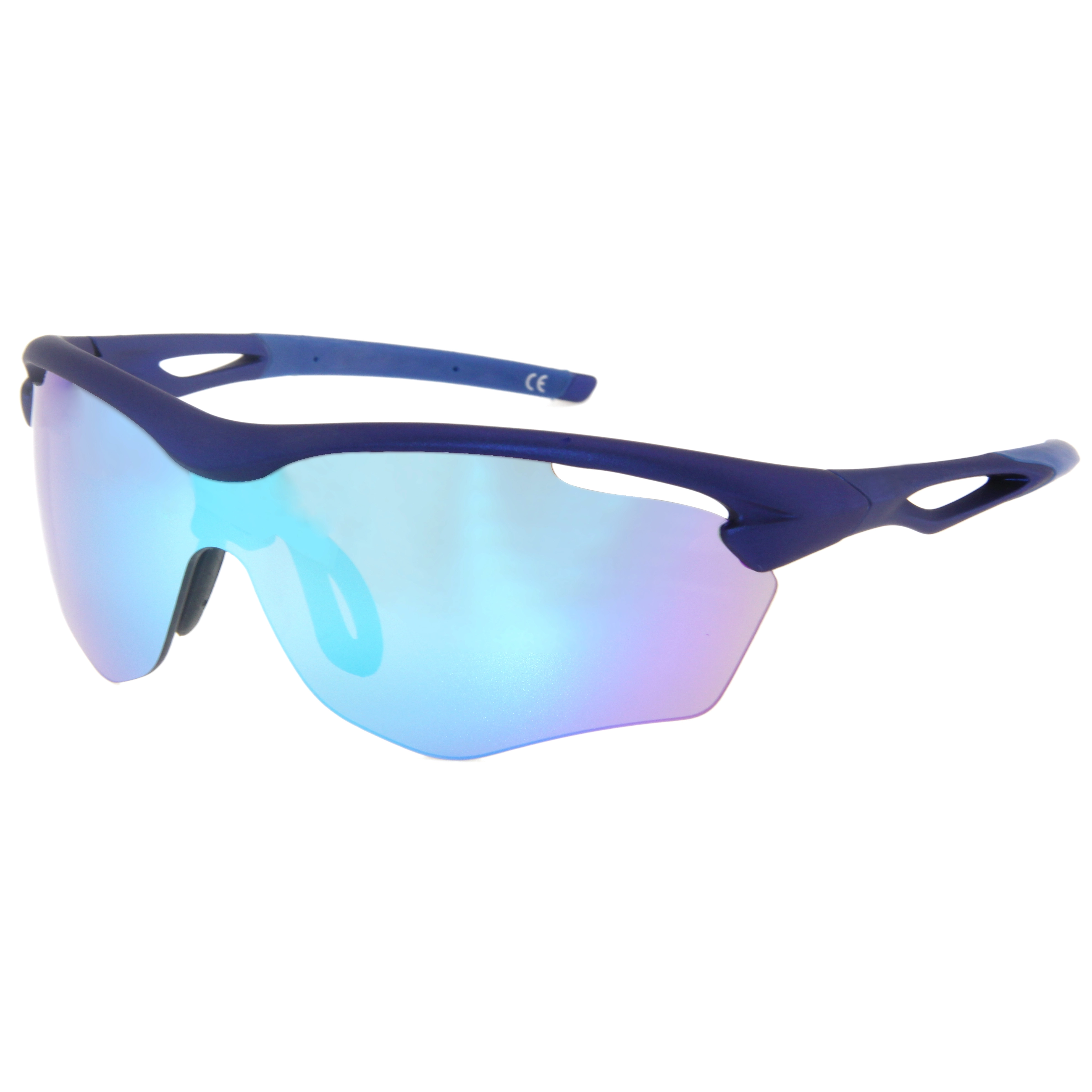 EUGENIA Gafas De Sol Hombre Mirrored Lenses Cycling Double Injection Sport Sunglasses 1