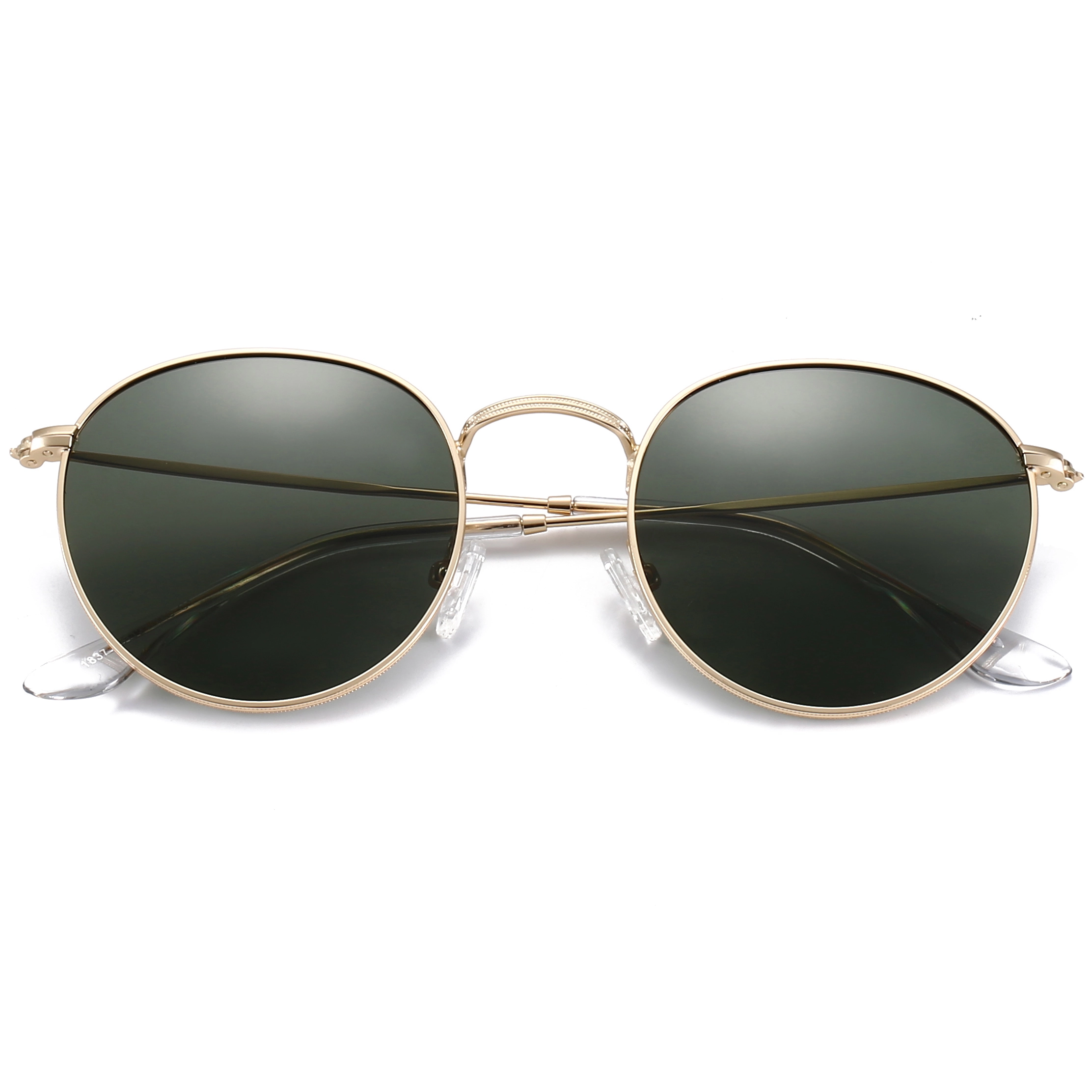 EUGENIA Vintage Retro Small Polarized Lens Men 2020 Round Sunglasses 1