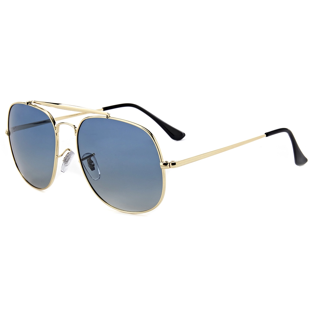 EUGENIA 2020 Custom Full Rim Square Metal Frame Polarized Sunglasses 1