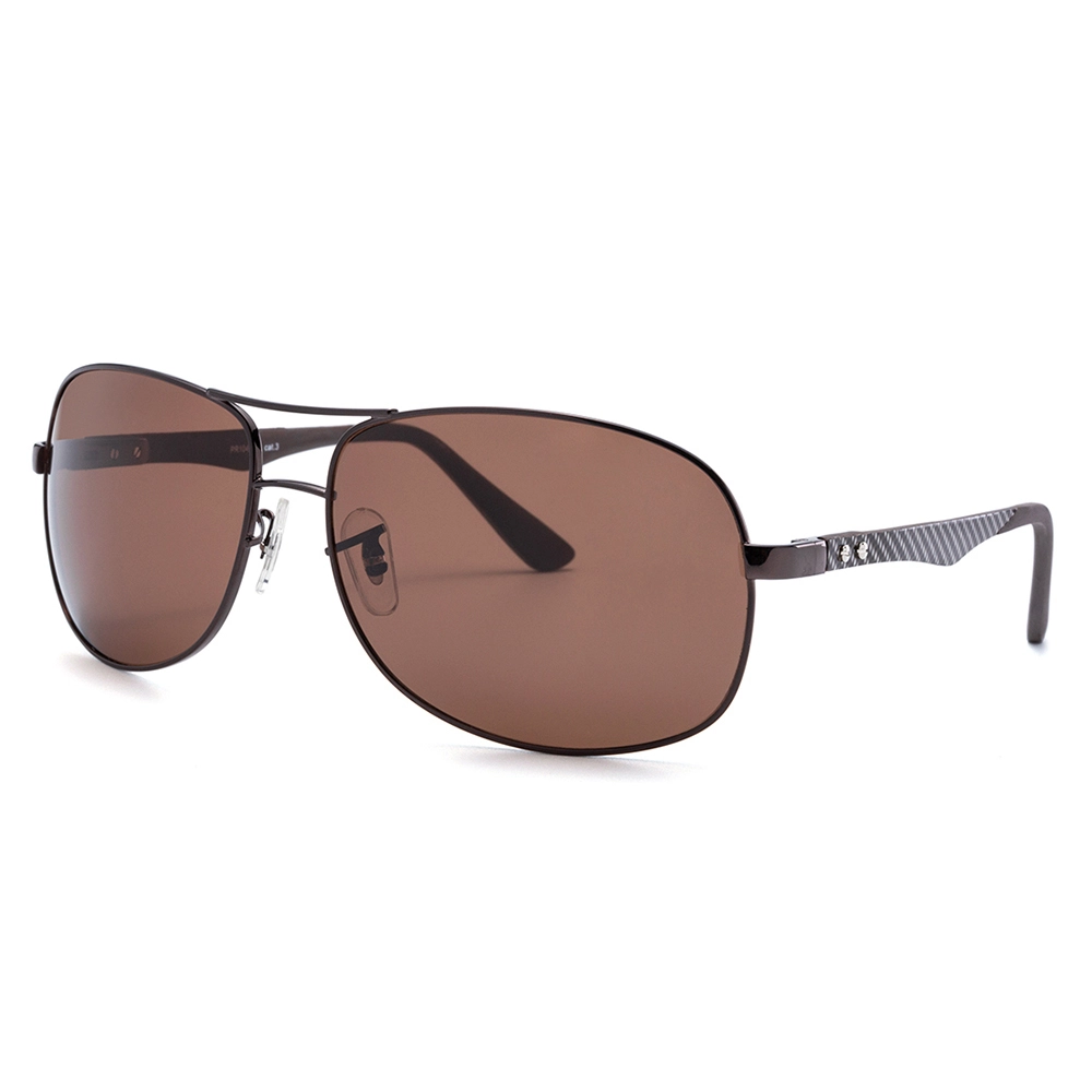 EUGENIA 1.1mm Polarized Square Lens TR90 Stainless Metal Frame Sunglasses 1