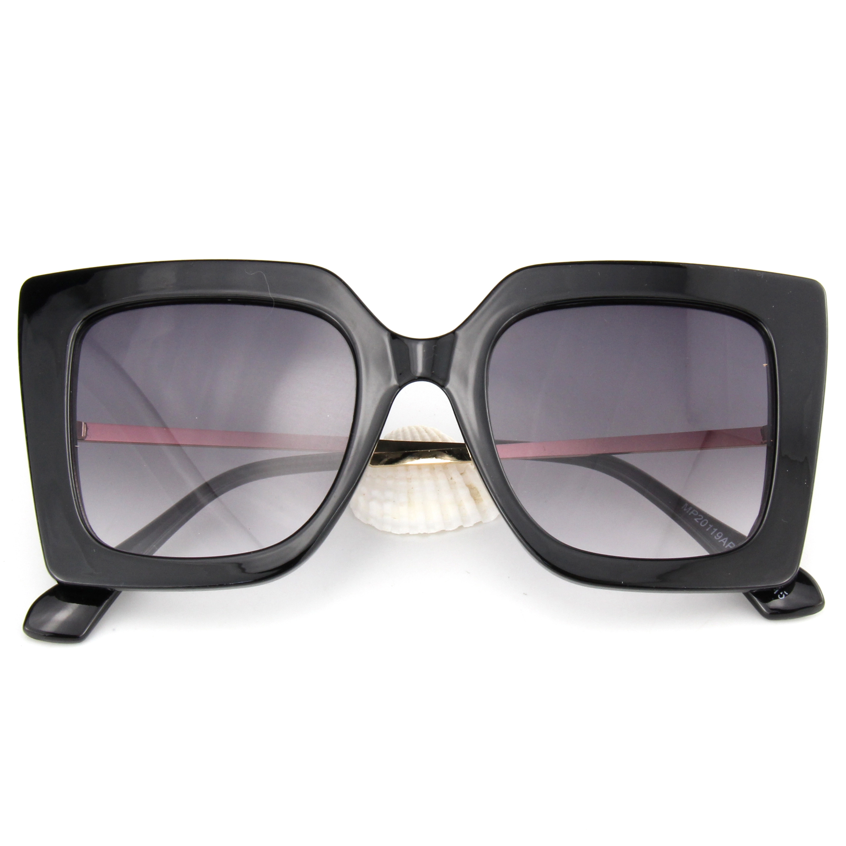 EUGENIA New woman Man metal temple High Quality Frame Fashion PC sunglasses 1