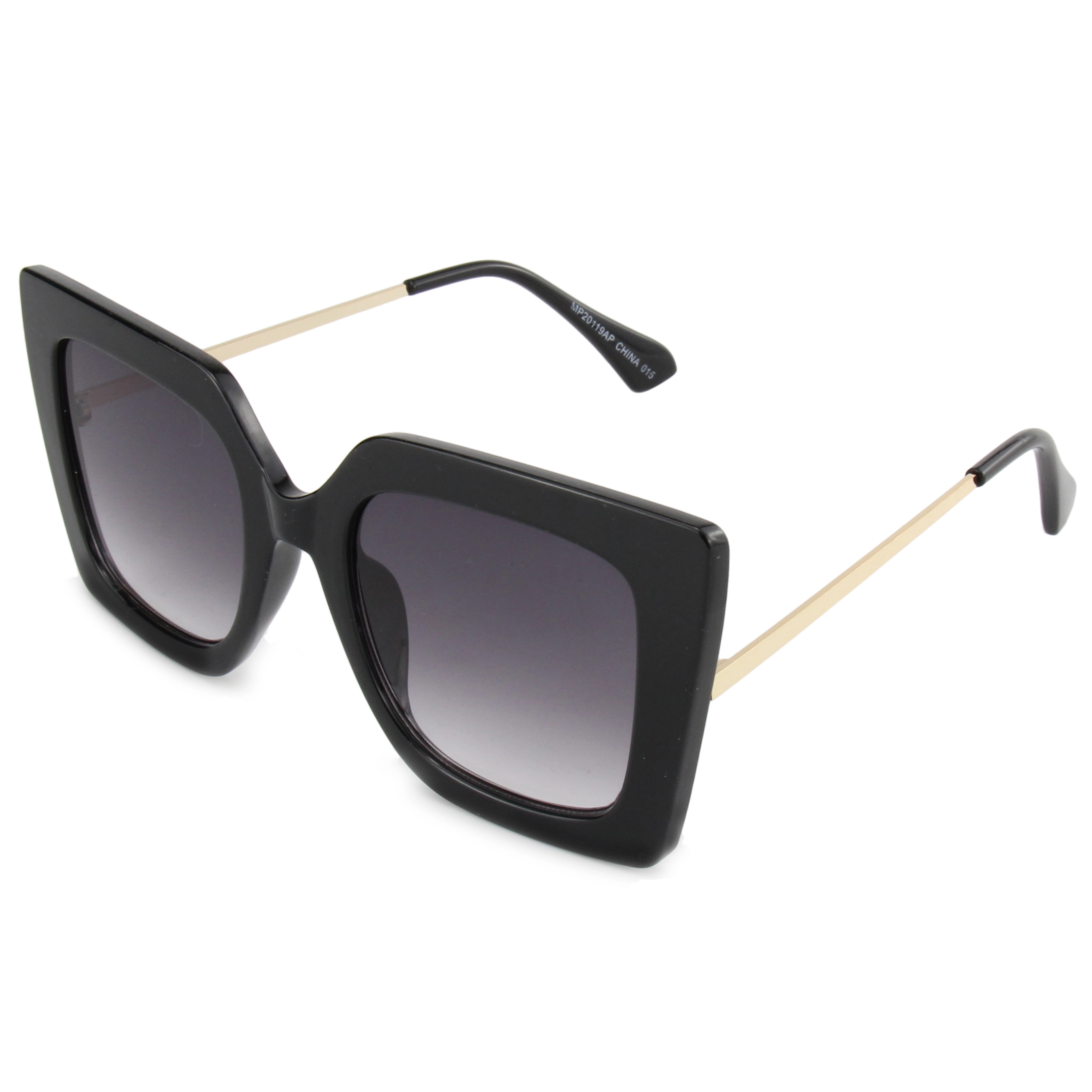 EUGENIA New fashion square sunglasses women high quality shade pc metal sunglasses 2020 2021 1