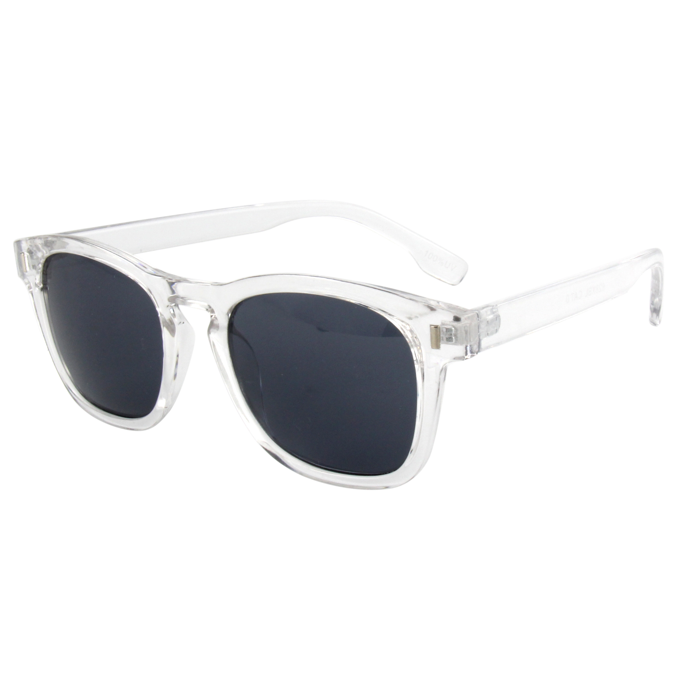 EUGENIA 2021 Sun Glasses Wholesale Manufacture Clear Transparent Unisex Sunglasses 1