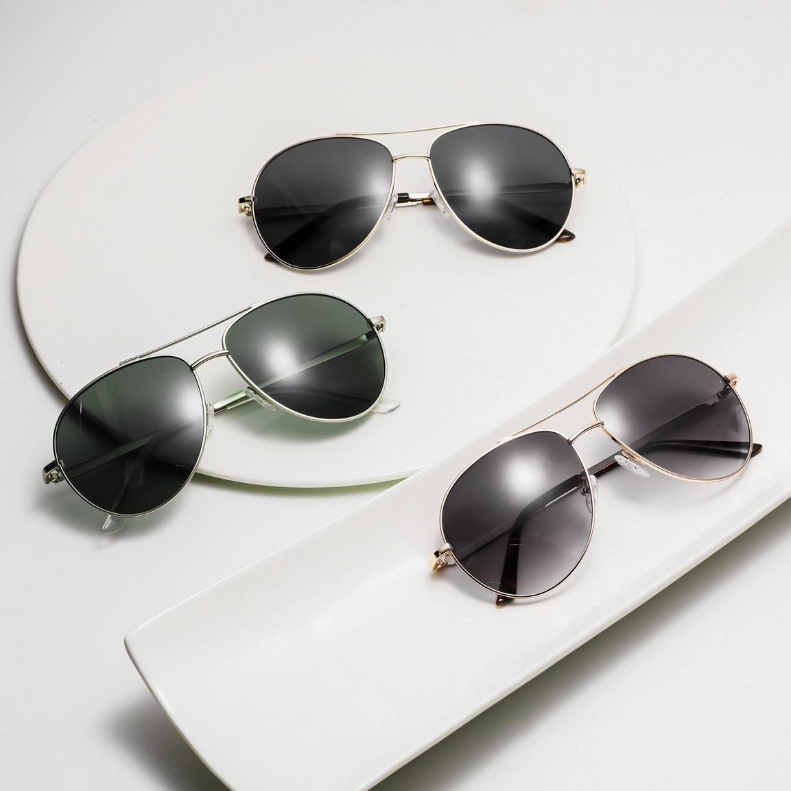 EUGENIA 2020 New ArrivalsItalian Manufacturers Metal Sunglasses 1