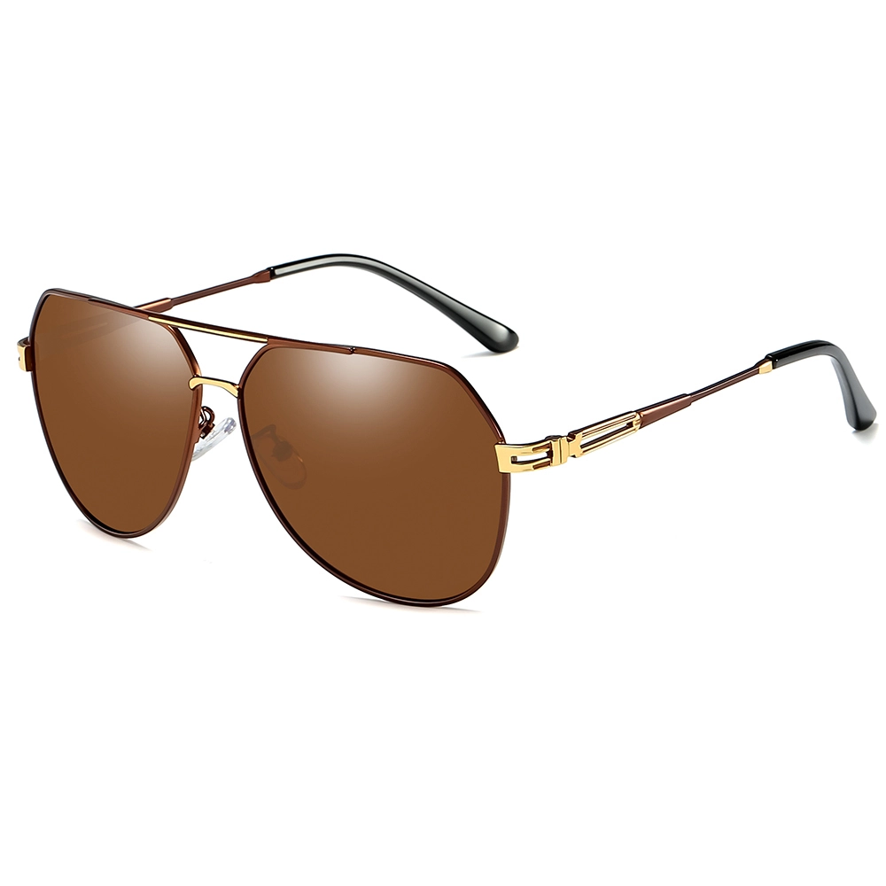 EUGENIA custom men gafas designer blue mirror PC lens metal sunglasses 2020 1
