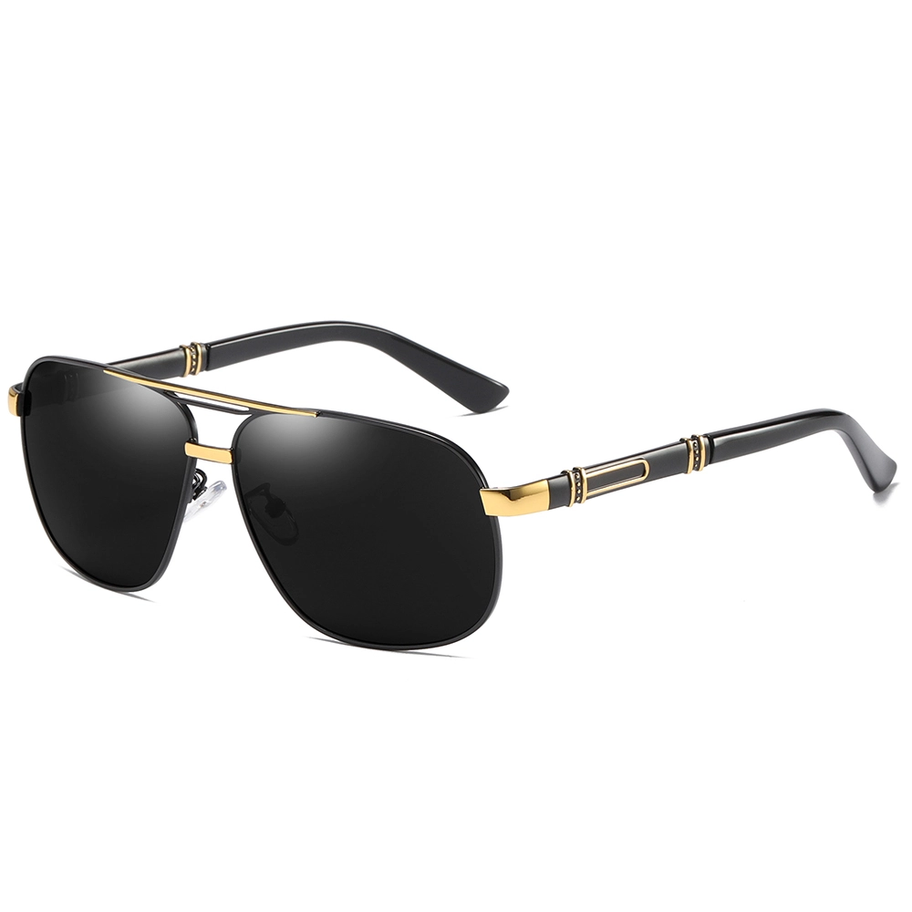 EUGENIA Fashion polarizes metal frame sun glasses Retro Round Pilot Driving Eyewear 1