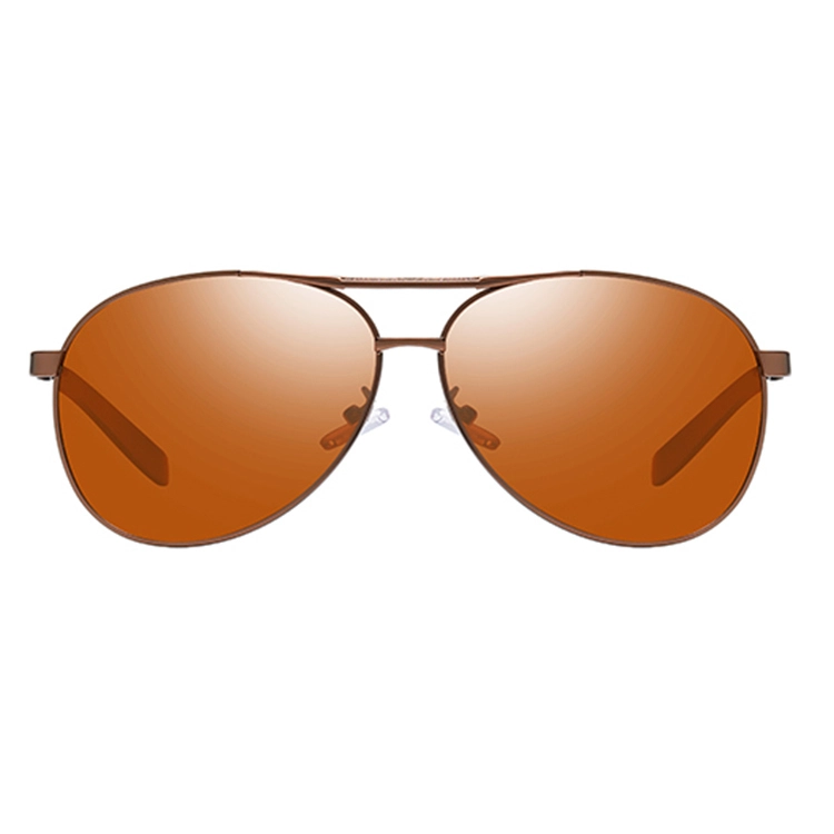EUGENIAClassical Men Polarized Sun Glasses Custom Logo Aviation Sunglasses 1
