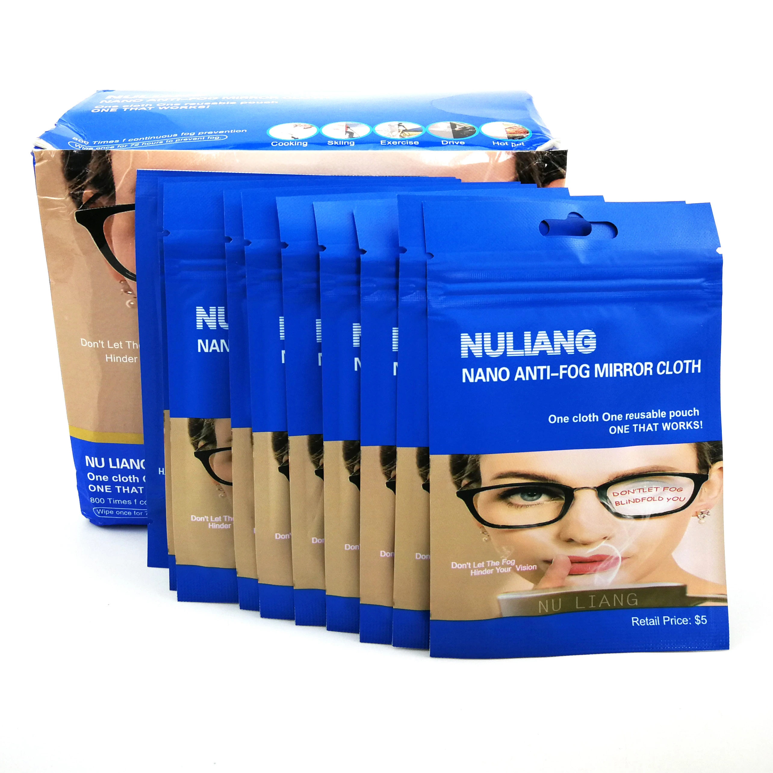 EUGENIA Customized High Sales Anti Fog Cleaning Cloth 1