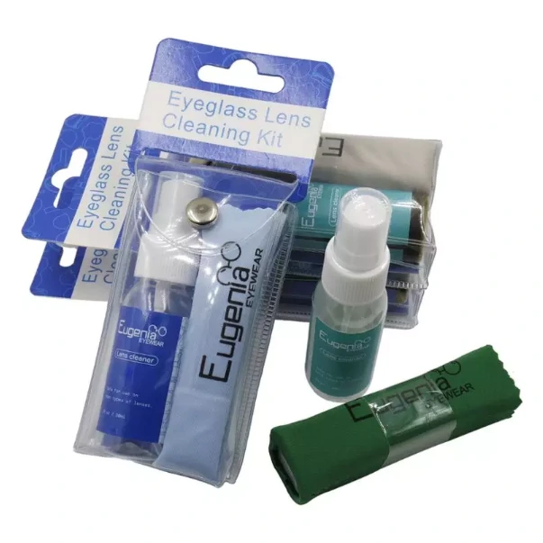 30ml lens cleaner plastic bottle liquid lens spray cleaning cloth set 1