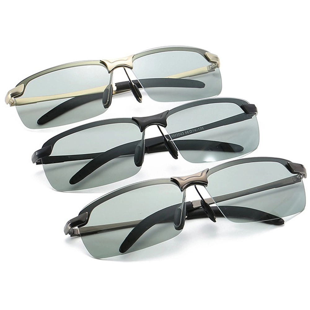 EUGENIA Outdoor Function Driving Classic Photochromic Eyewear Men PC Polarized Photochromic Sunglasses 1