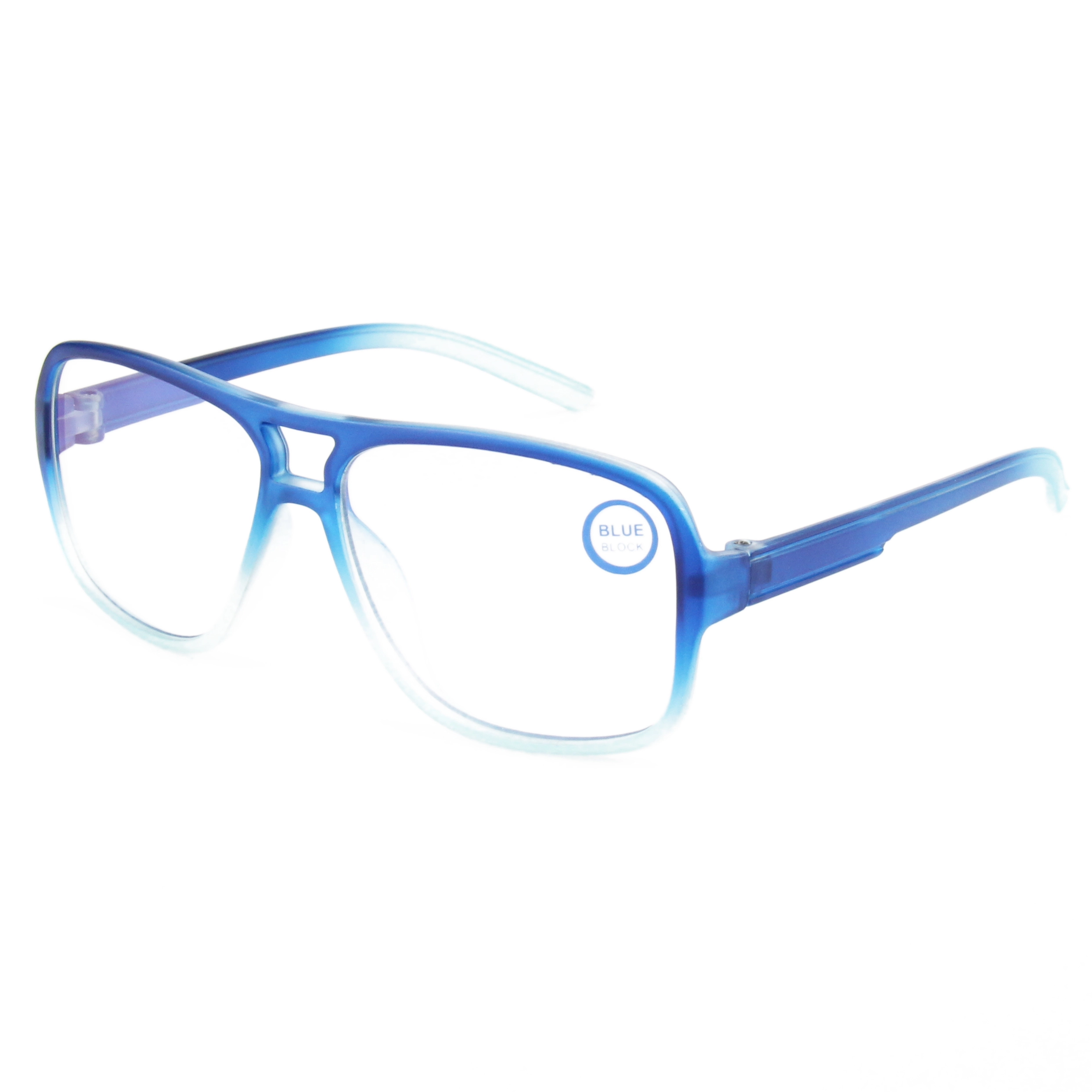 EUGENIA custom logo plastic blue ray blocking reading sunglasses1 1