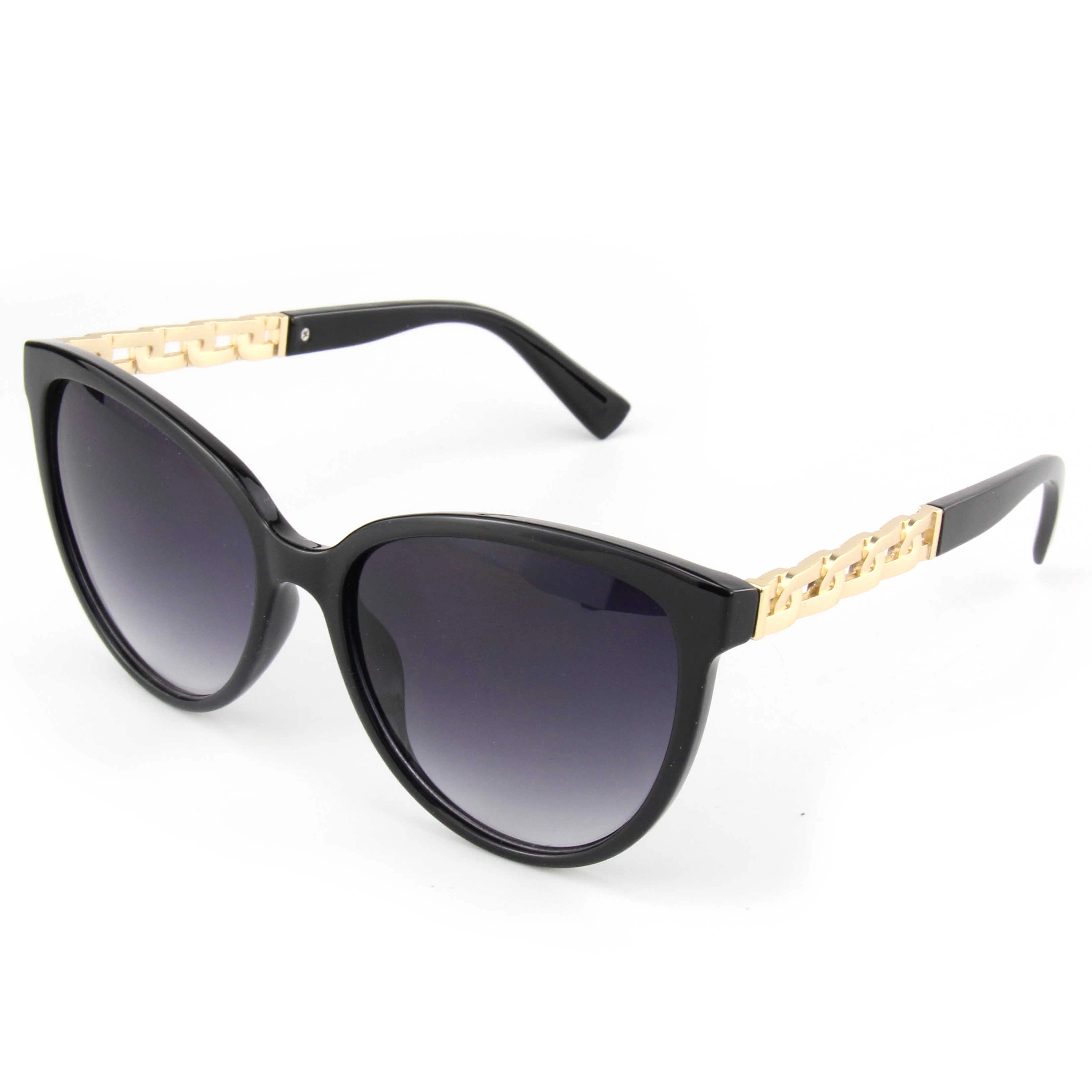 EUGENIA Unique Italy Design Metal Temple Fashion Cat Eye Women Sunglasses 1
