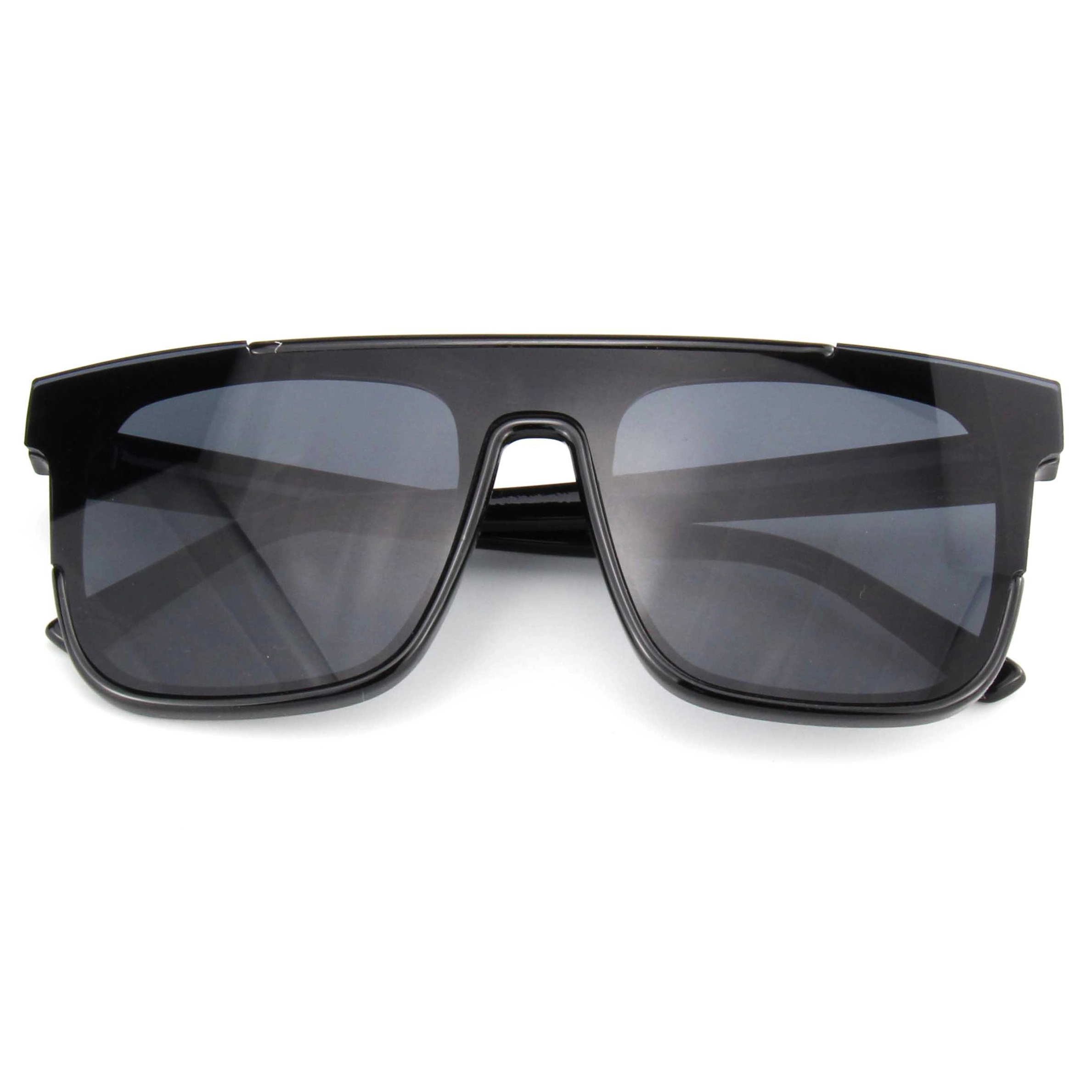 EUGENIA 2021 Trendy Style One Piece Lens Cool Street Unisex Sunglasses 1
