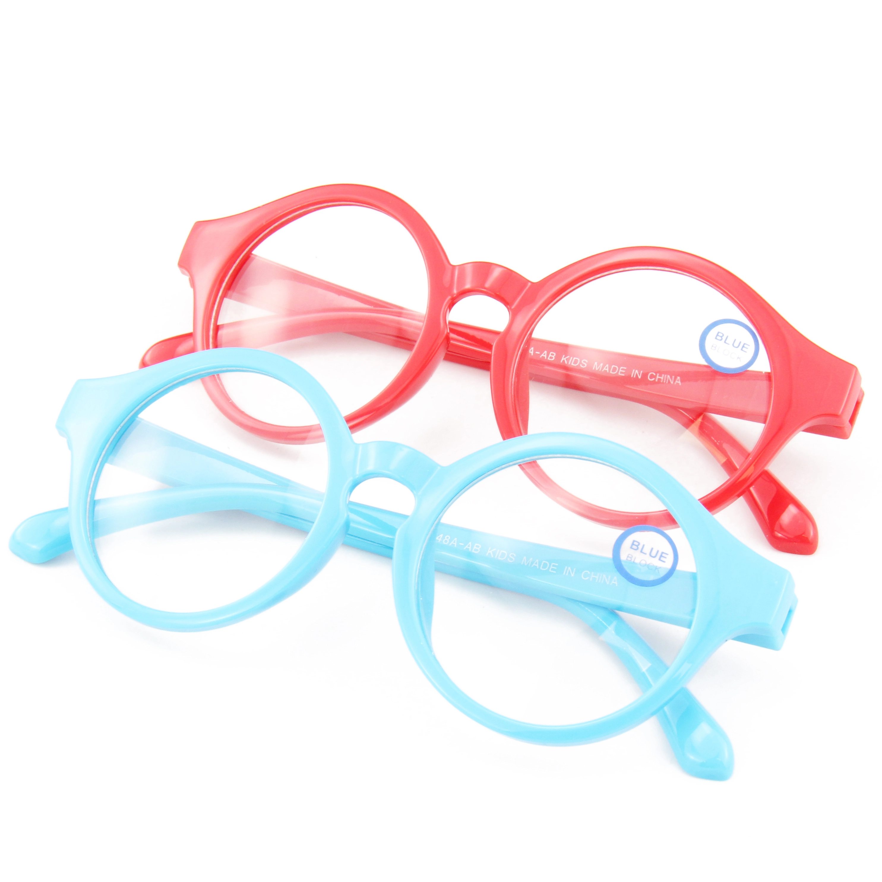 EUGENIA Soft Colorful Kids Anti Blue Computer Game Blue Light Blocking Glasses 1