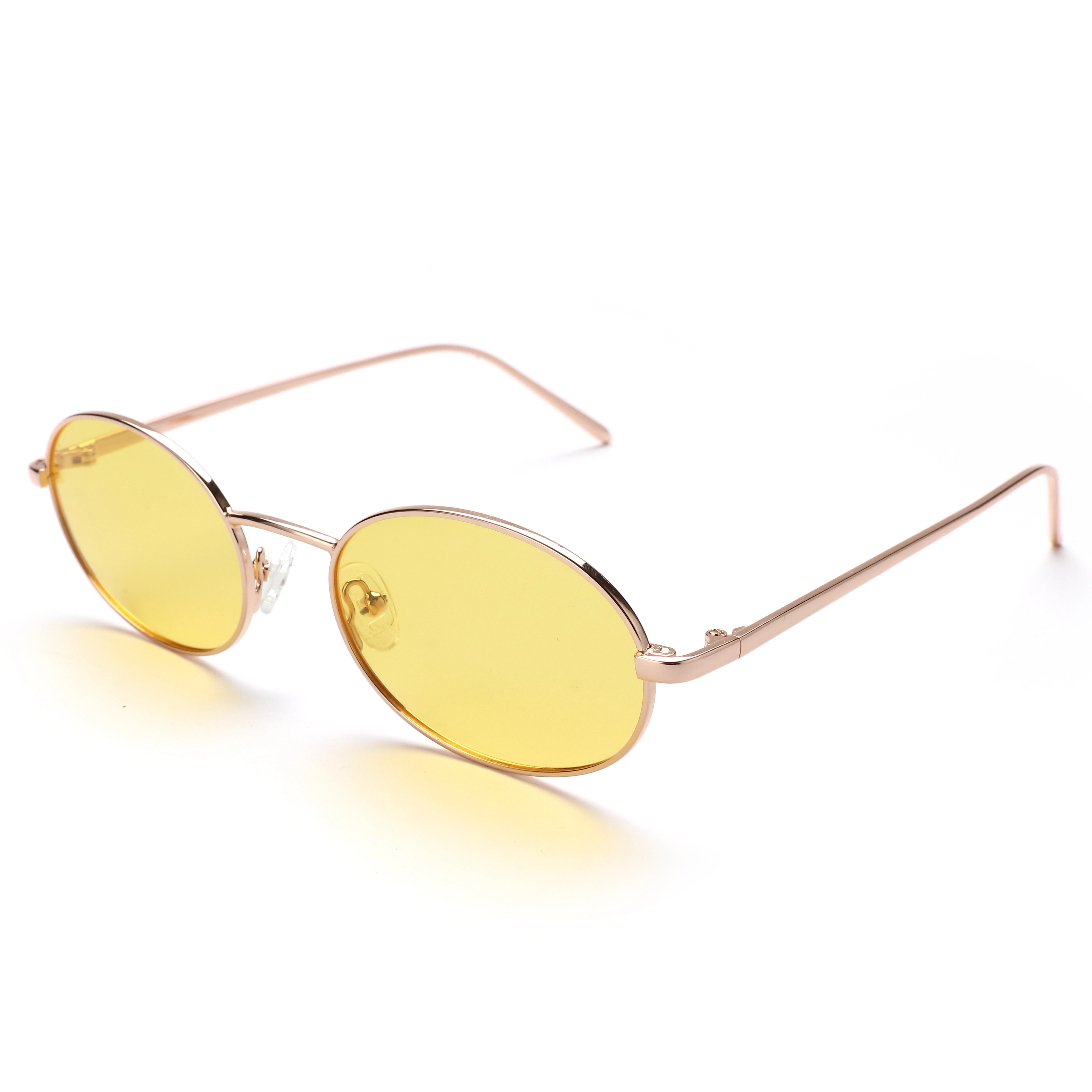 EUGENIA Customized Small Face Vintage Metal Oval Latest Design SunGlasses 1