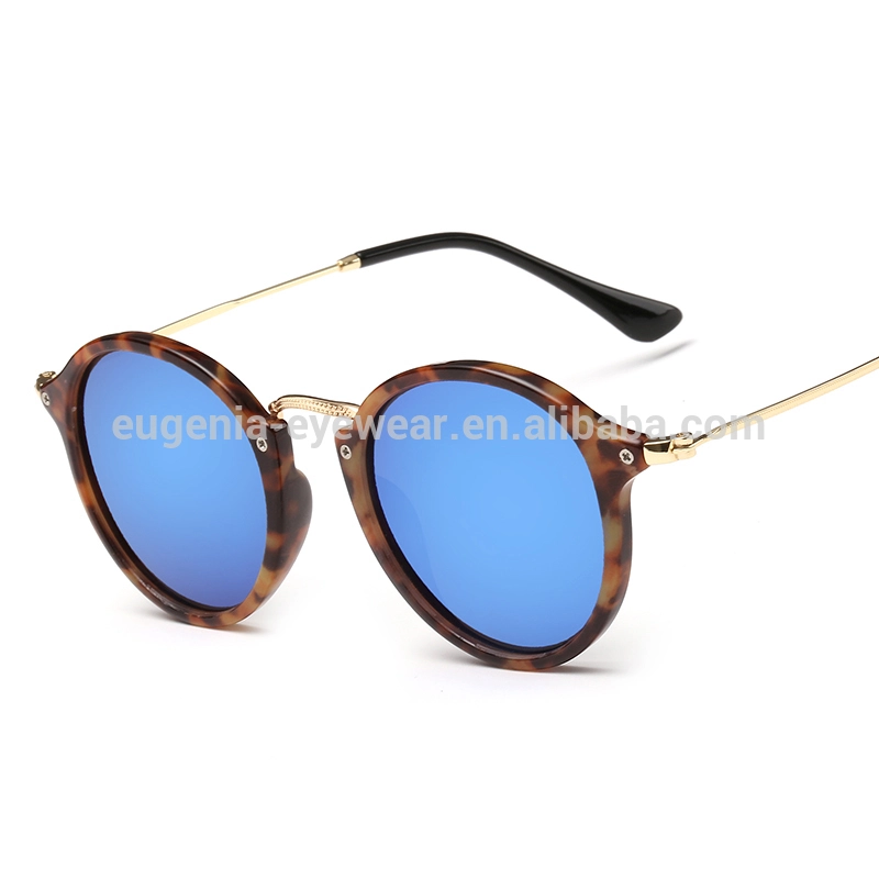 EUGENIA high quality modern designgood looking plastic frame Round Womens Sunglasses Trendy 1
