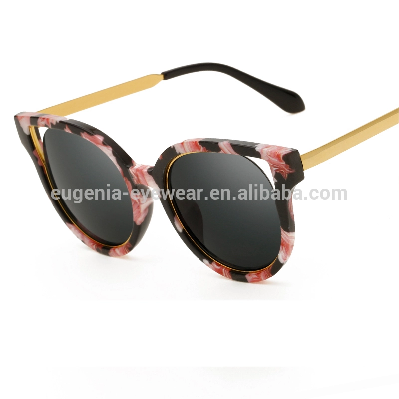 EUGENIA Ladies custom lenses fashion sun glasses new products designer metal sunglasses 2020 1