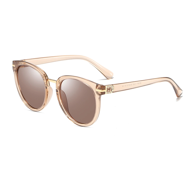EUGENIA Sun Glasses Woman Shades Men Round Frame Acetate Uv400 Vintage Polarized Sunglasses 1