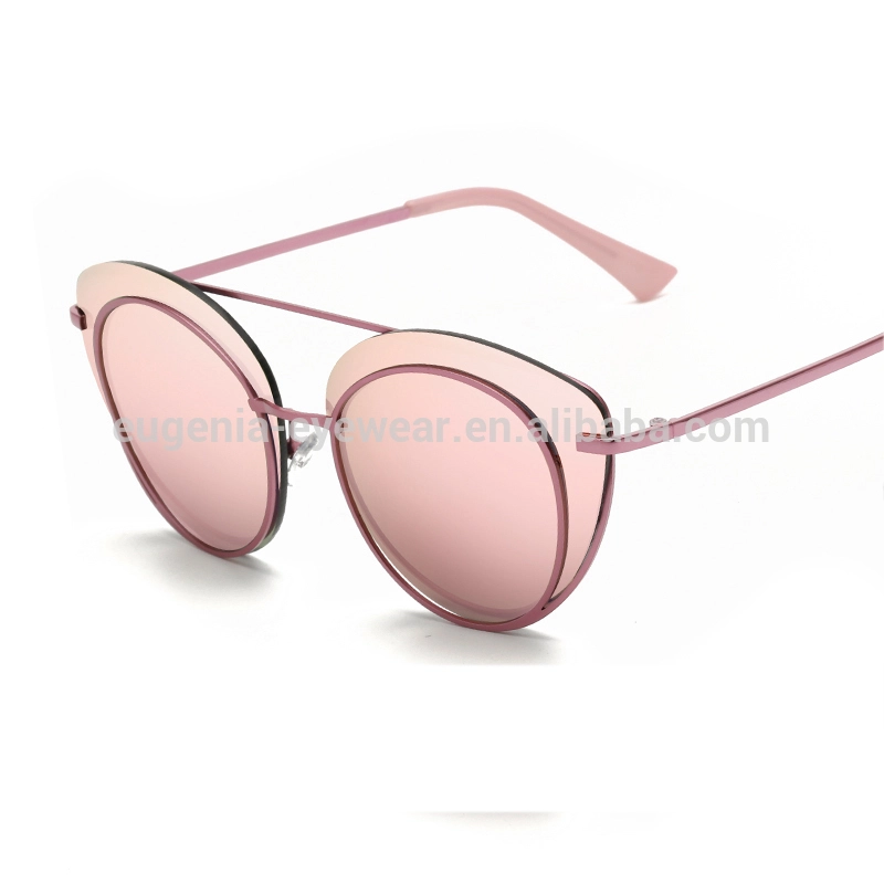 EUGENIA 2019 2020 fashion custom most popular metal men round sunglasses oversized sun visor 1