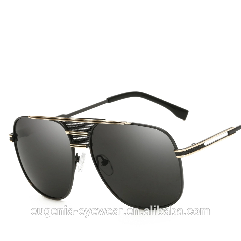 EUGENIA Photochromic lenses polarized sunglasses metal high end mirror sunglasses for man 1