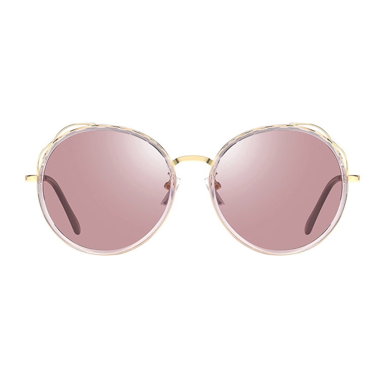 EUGENIAWomen Polarized Sun Glasses Round UV400 Brand Design Sunglasses 1