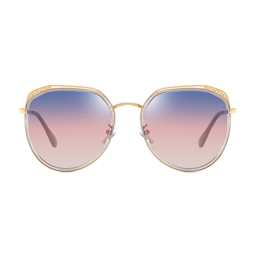 EUGENIA new style wholesale metal sun glasses custom logo uv400 polarized sunglasses 1