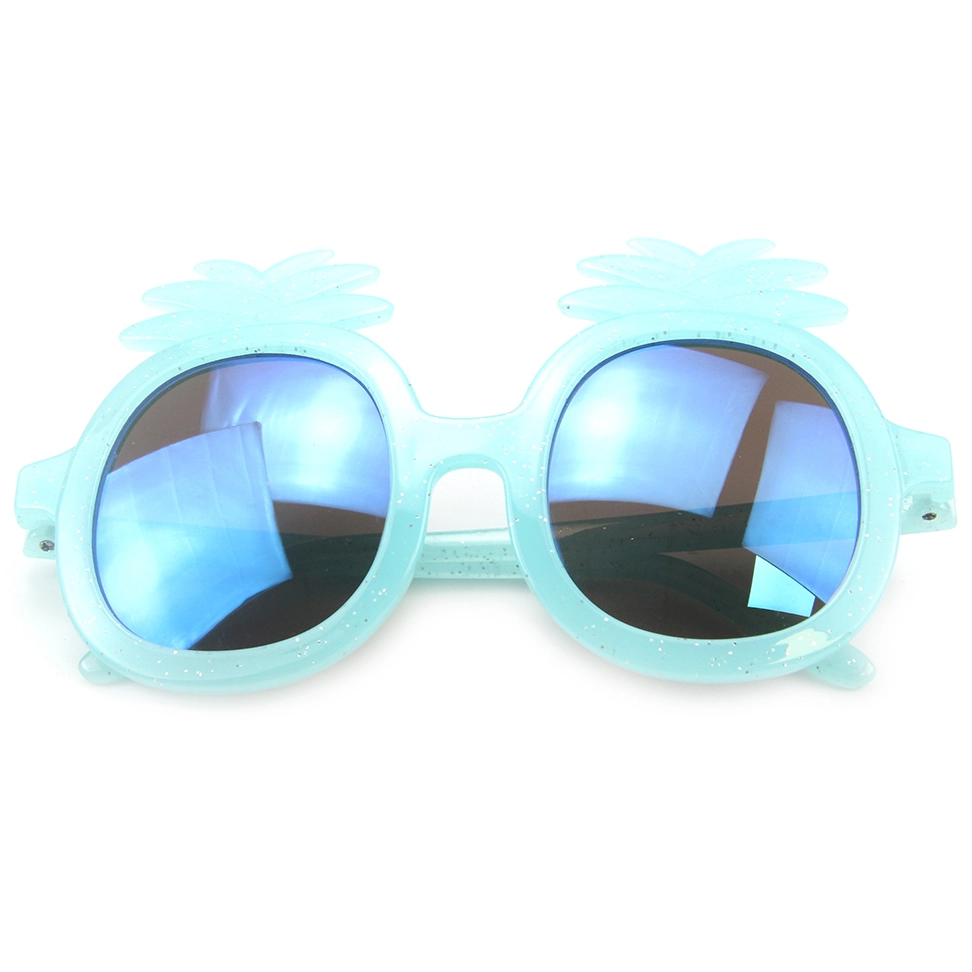 EUGENIA Child Round Sunglasses Kids Girls Boys pineapple shape Vintage Plastic Cute Children Sun Glasses Frame Eyewear 1