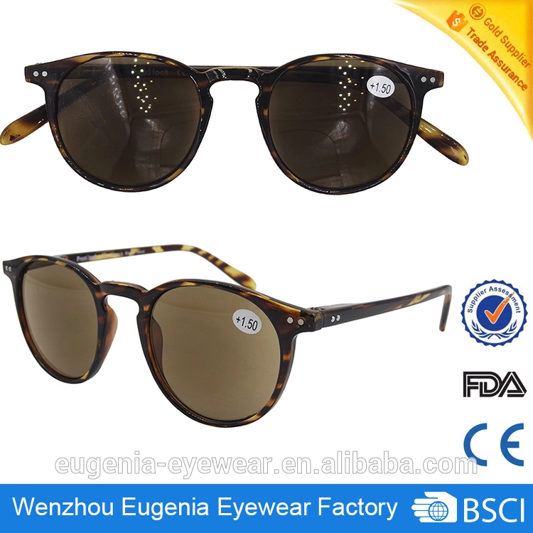 wholesale plastic frame tinted reading glasses sun readers 1