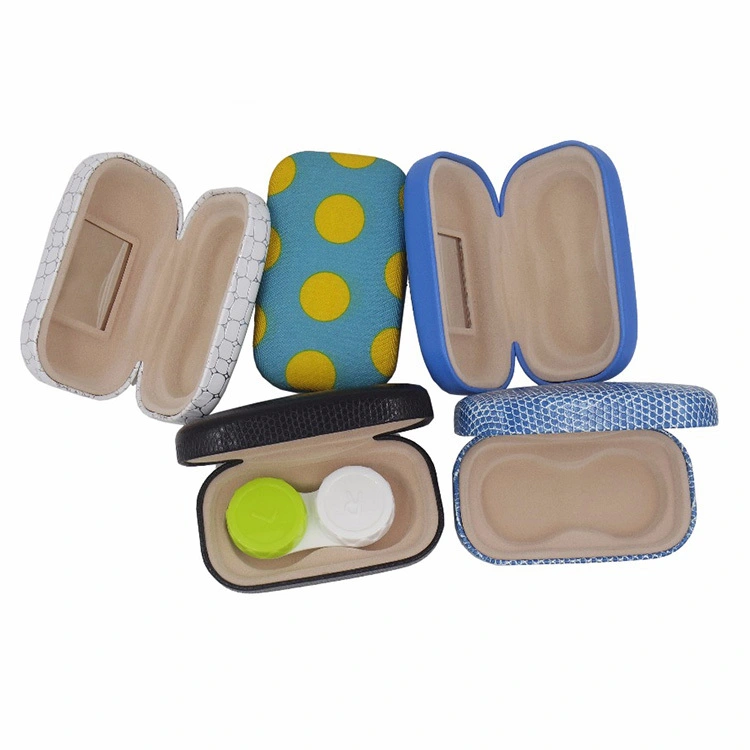 EUGENIA factory wholesale customized cute contact mall colored plastic contact lenses case 1