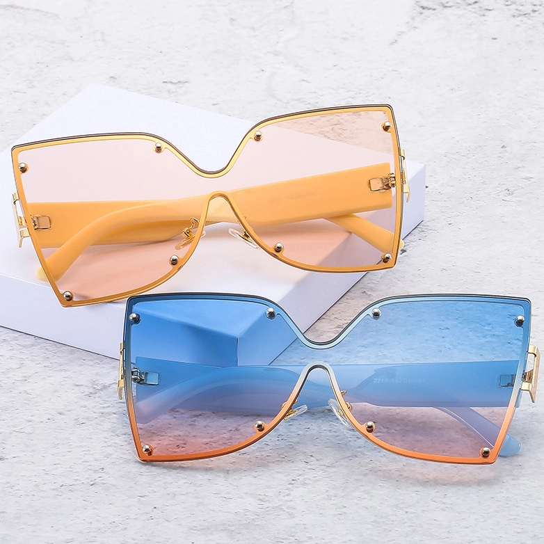 EUGENIA 2021 Hot Sunglasses Lady Luxury Shades Women Butterfly Sun glasses Oversized Sunglasses Metal Sunglasses 1
