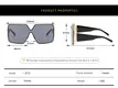 beautiful design women sunglasses luxury for fashion 6