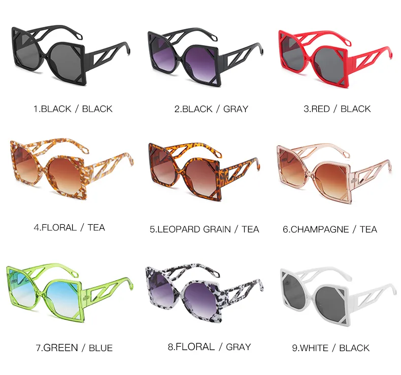 Eugenia fine quality women fashion sunglasses national standard for Eye Protection1 7
