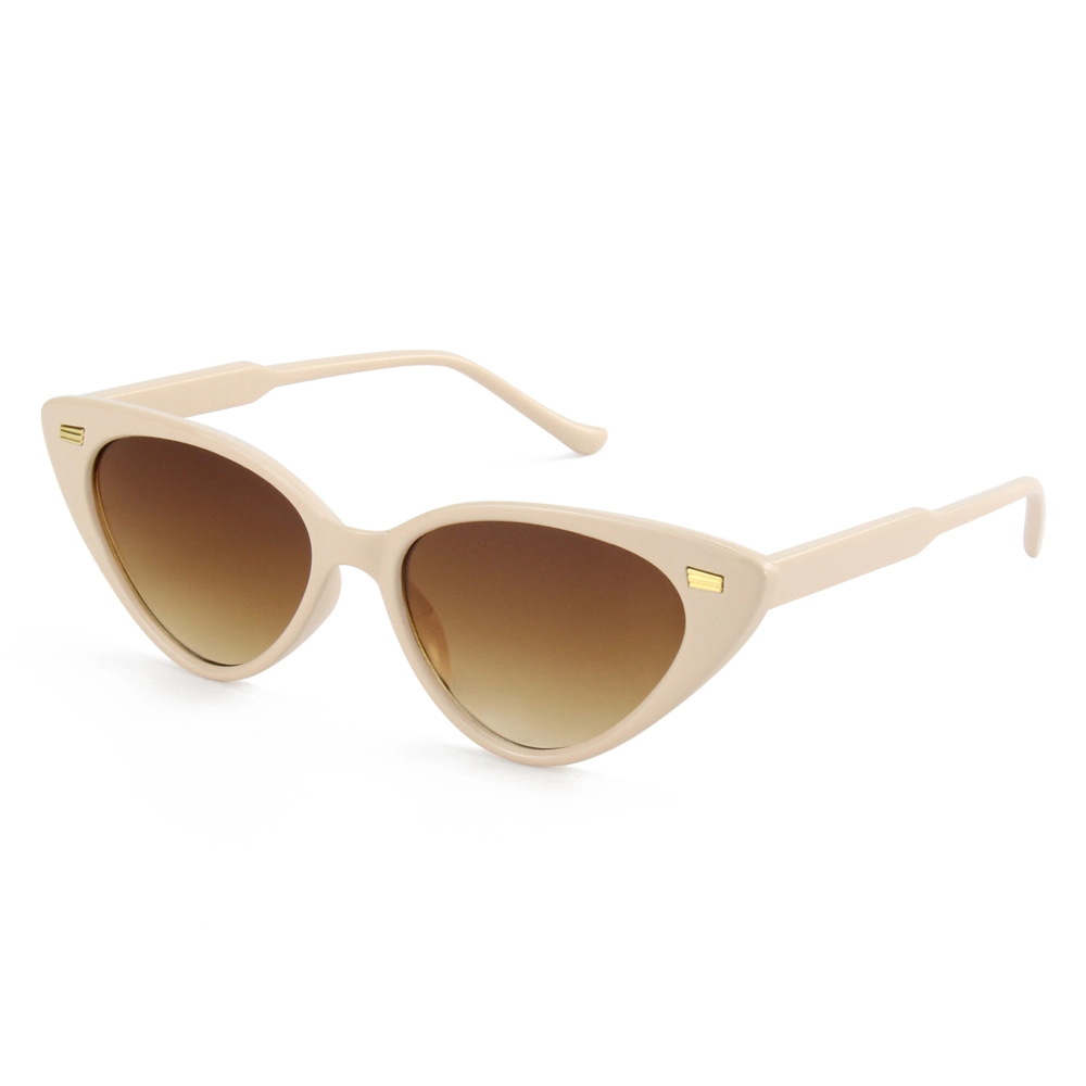 Cheap Promotional Black Cat Eye Frame Men Sunglasses with Printed Logo 1
