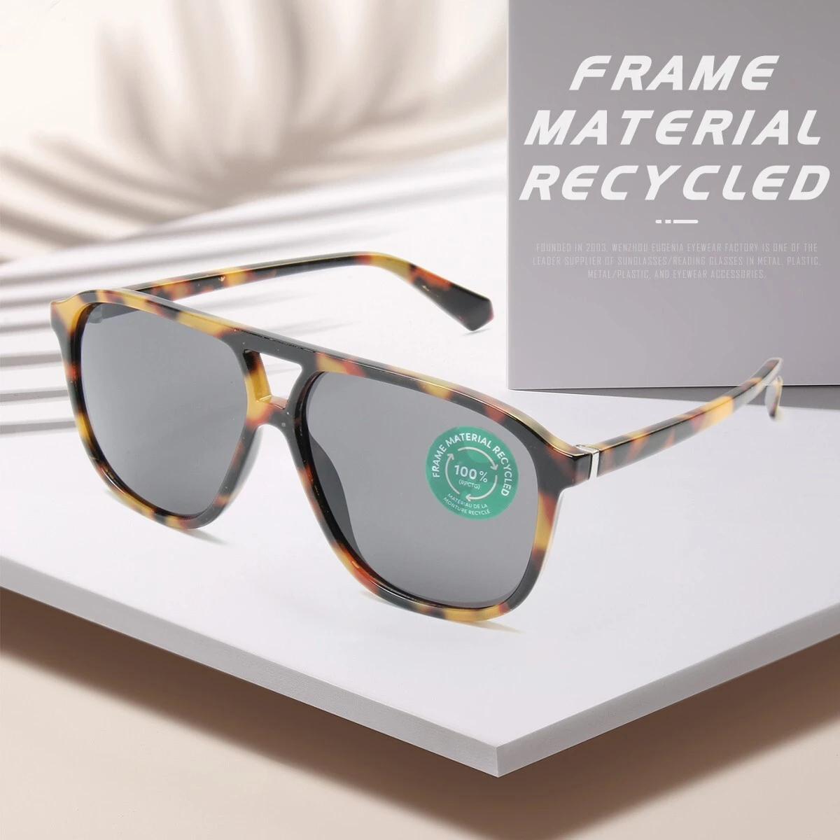 Eugenia eco friendly sunglasses for recycle 2