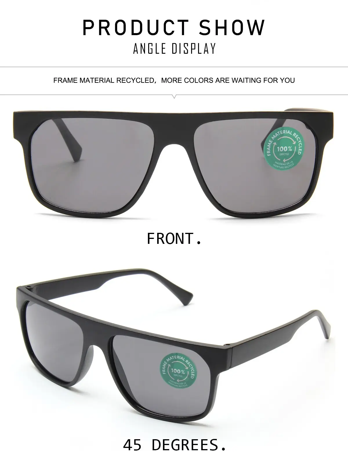eco-friendly eco friendly sunglasses factory direct supply for recycle 3
