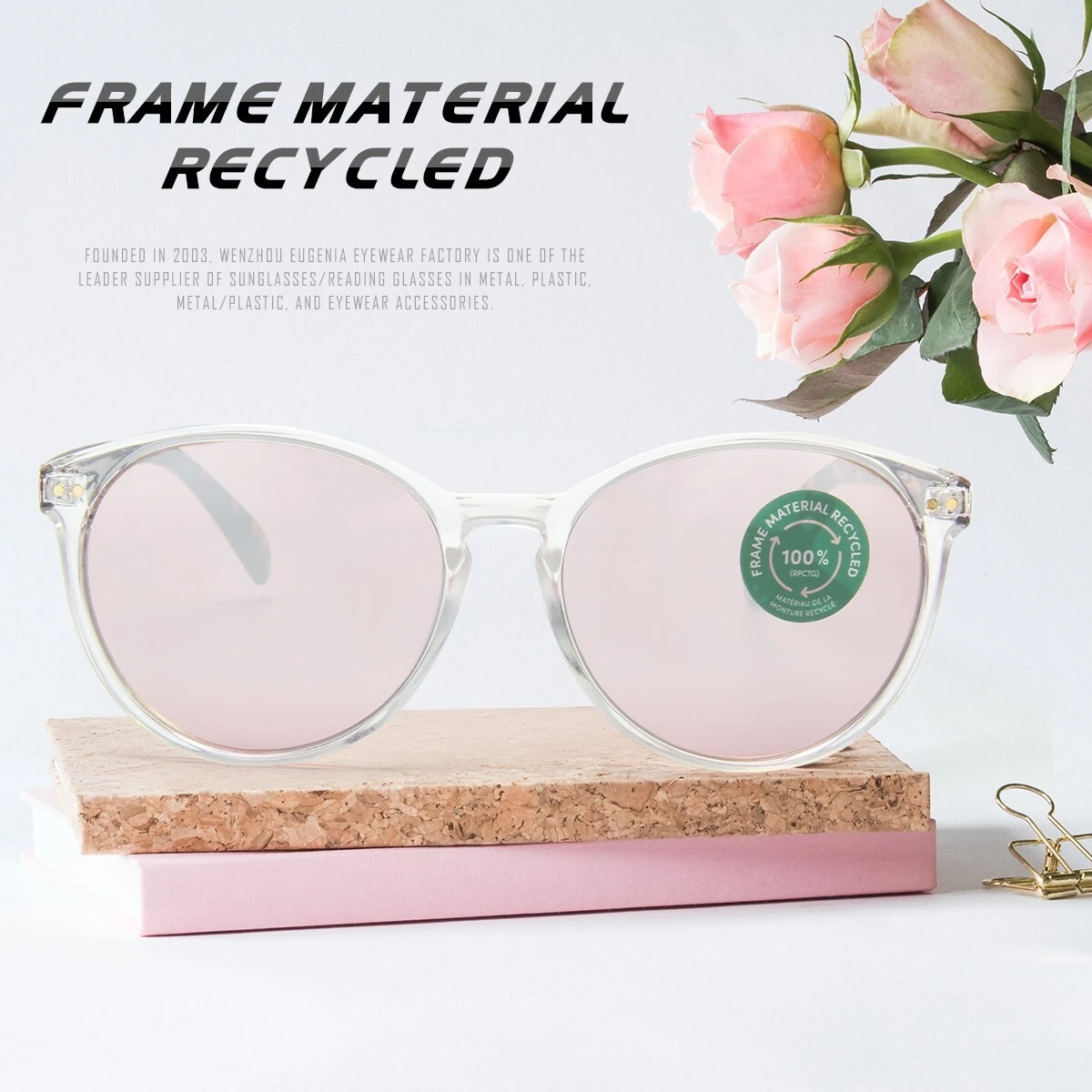 Eugenia low-cost environmentally friendly sunglasses overseas market for Decoration 2