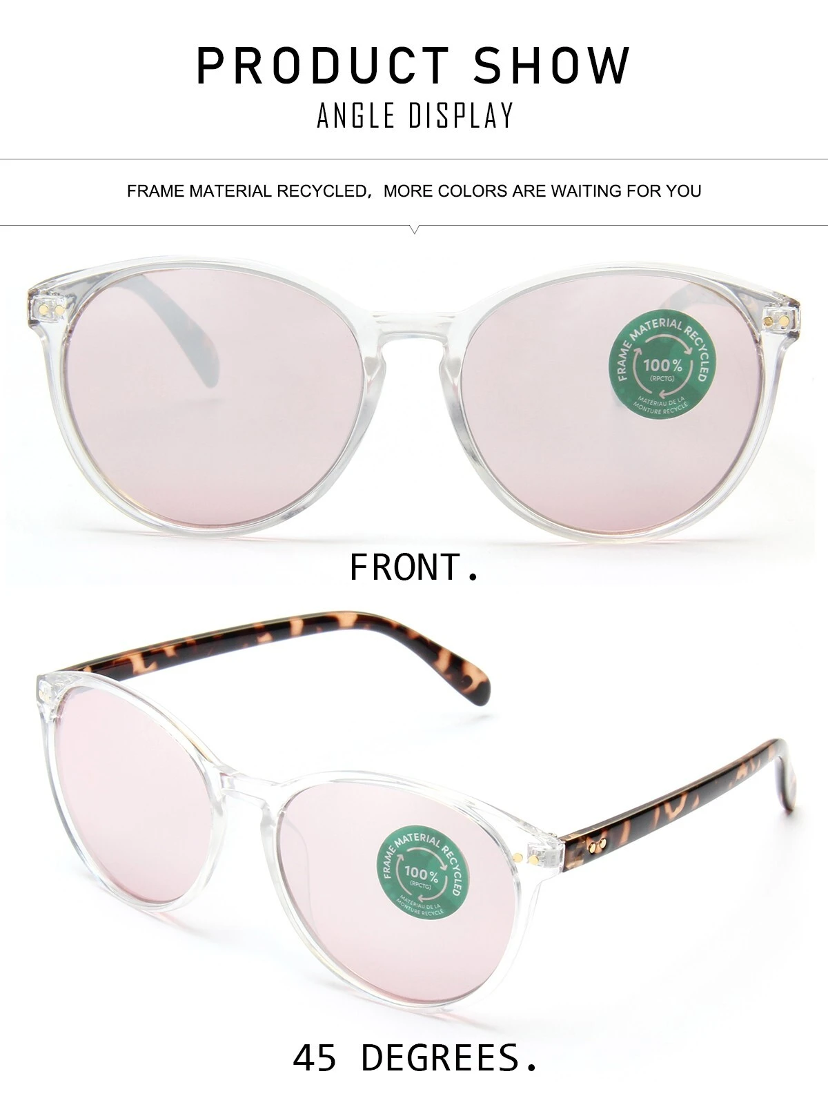 Eugenia low-cost environmentally friendly sunglasses overseas market for Decoration 3