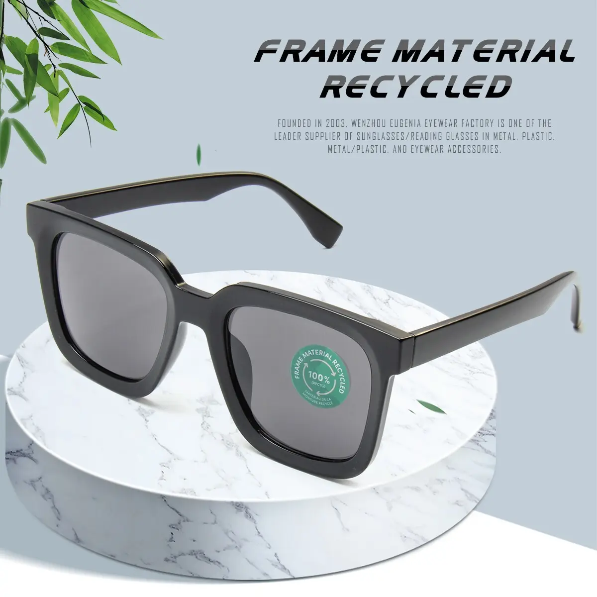 quality recycled sunglasses marketing for Eye Protection 2