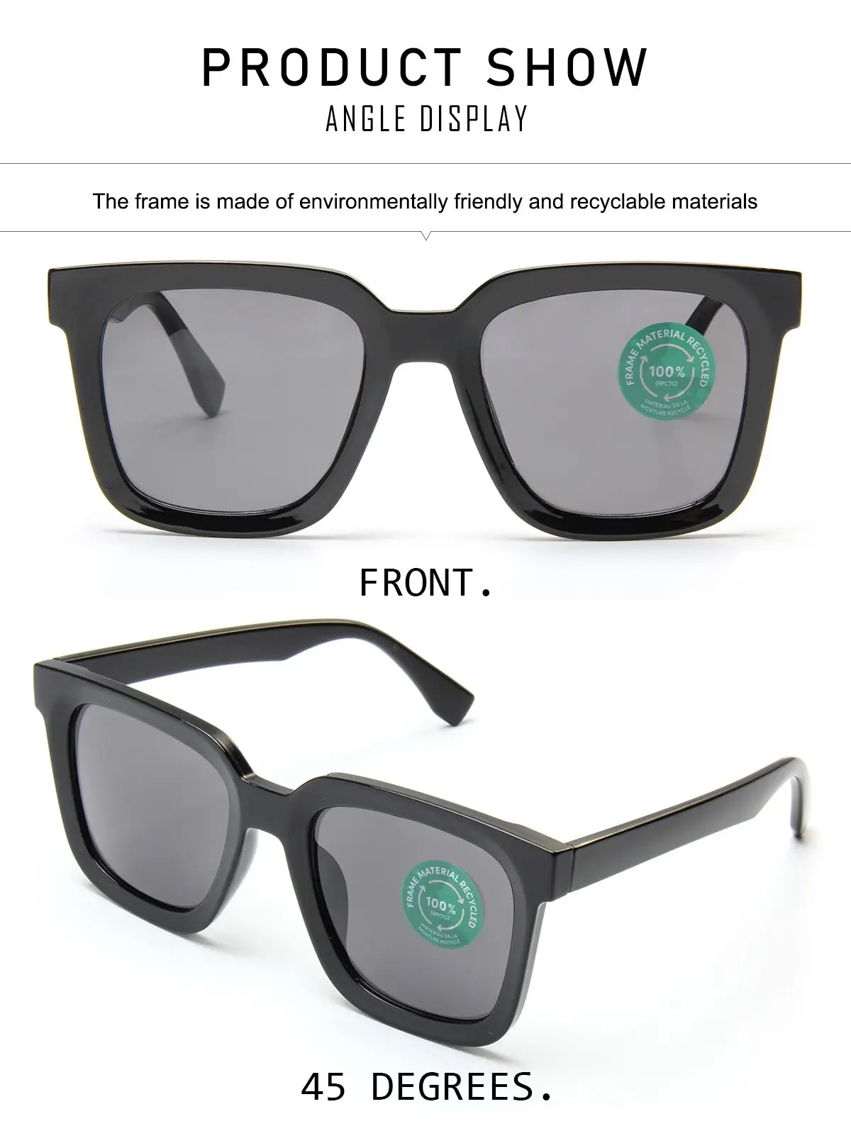 quality recycled sunglasses marketing for Eye Protection 3