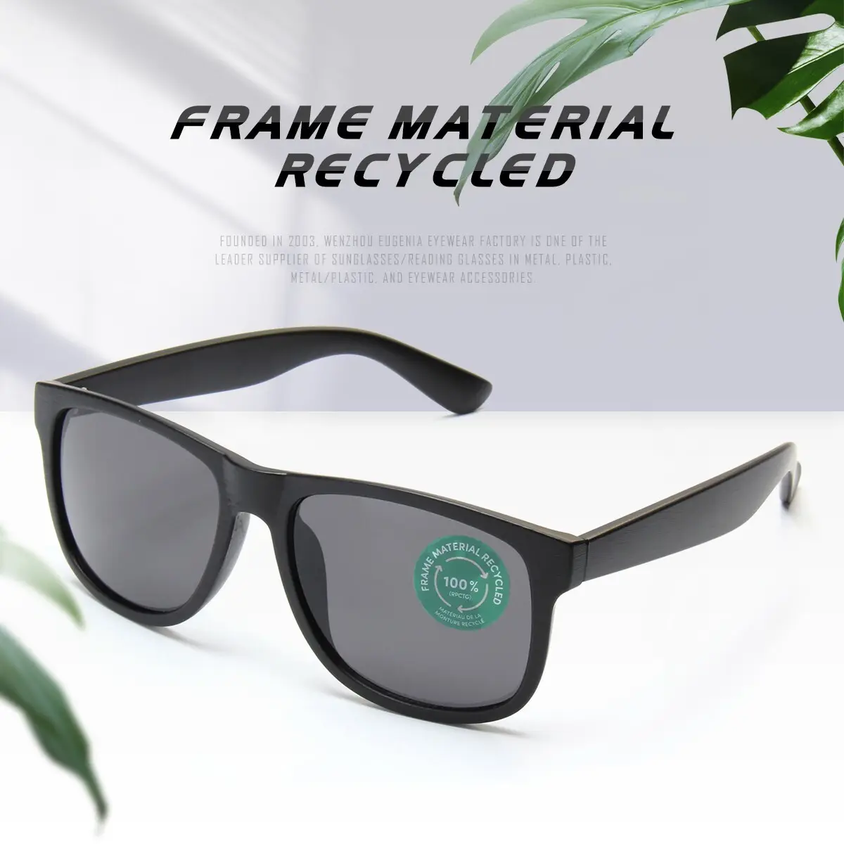 newest eco friendly sunglasses marketing for recycle 2