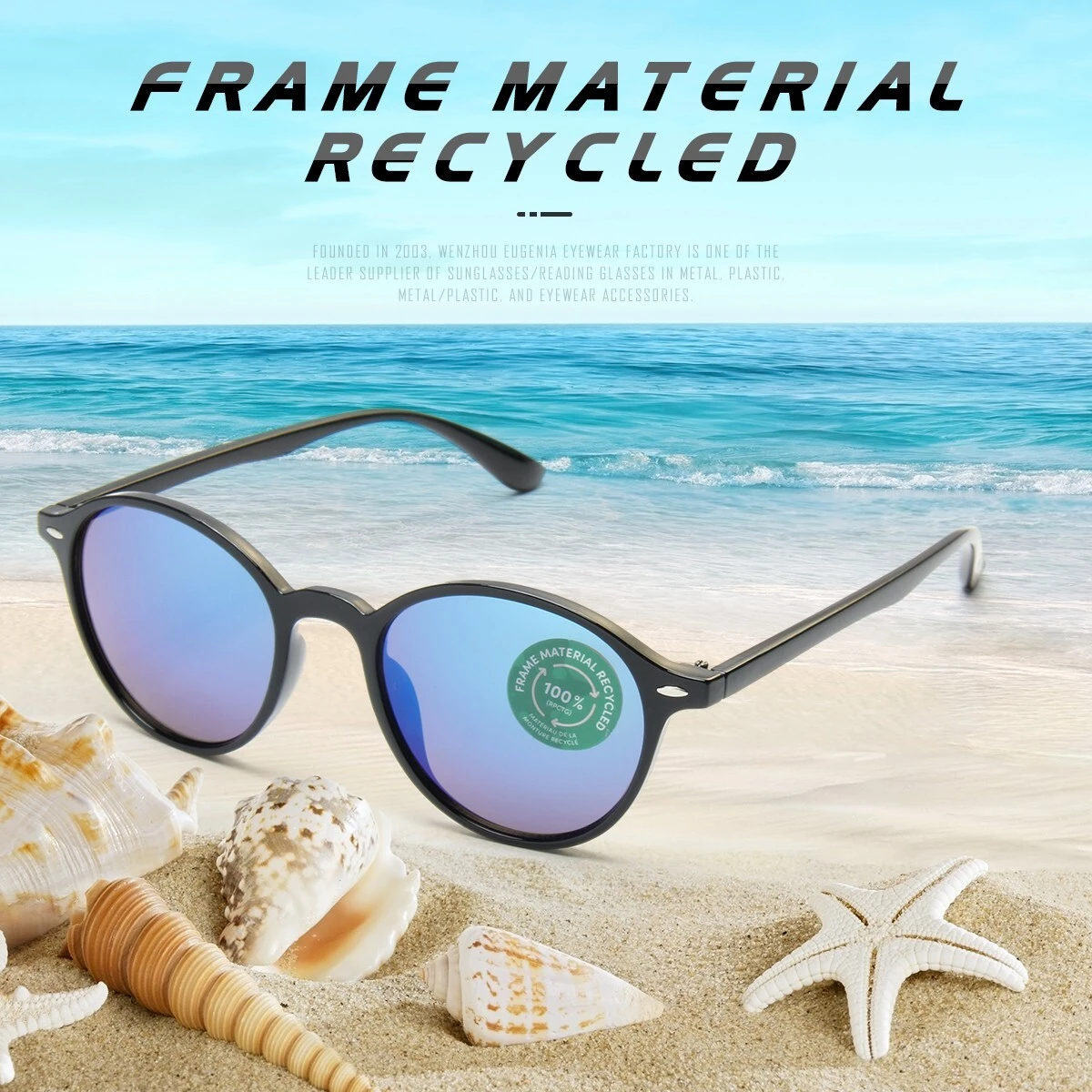Eugenia highly-rated eco friendly sunglasses overseas market for Decoration 2